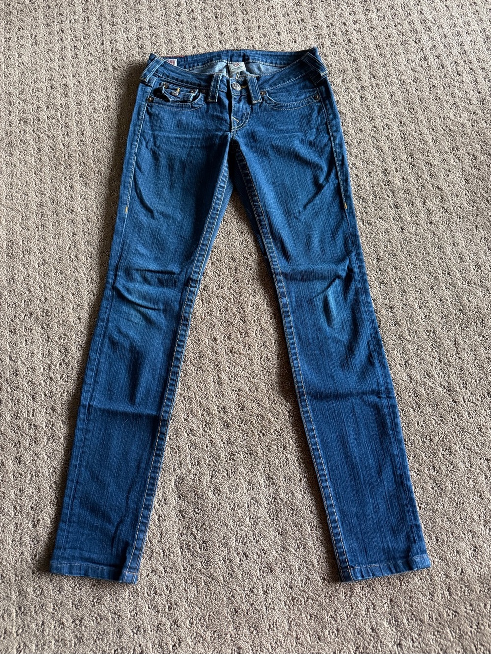 Vintage Y2K Ultra Low Rise Skinny Jeans